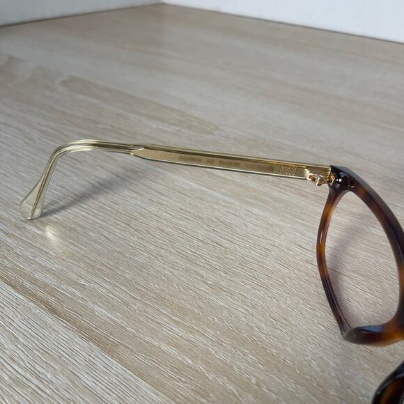 Gucci GG0568OA 002 Eyeglasses Tortoise Shell Gold Frames Only 55-15-145 - Picture 8 of 8